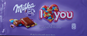 I love you - Milka & coloured cocoa drops