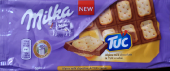 Alpine milk chocolate & TUC Cracker