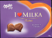 I love Milka Pralinés - Hazelnut Cream
