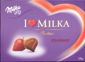 I love Milka Pralinés - Strawberry 