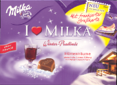 I love Milka Winter-Pralinés - Hüttenträume 